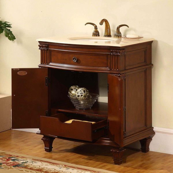 Alcott Hill® Octavius 30.5'' Freestanding Single Bathroom Vanity with